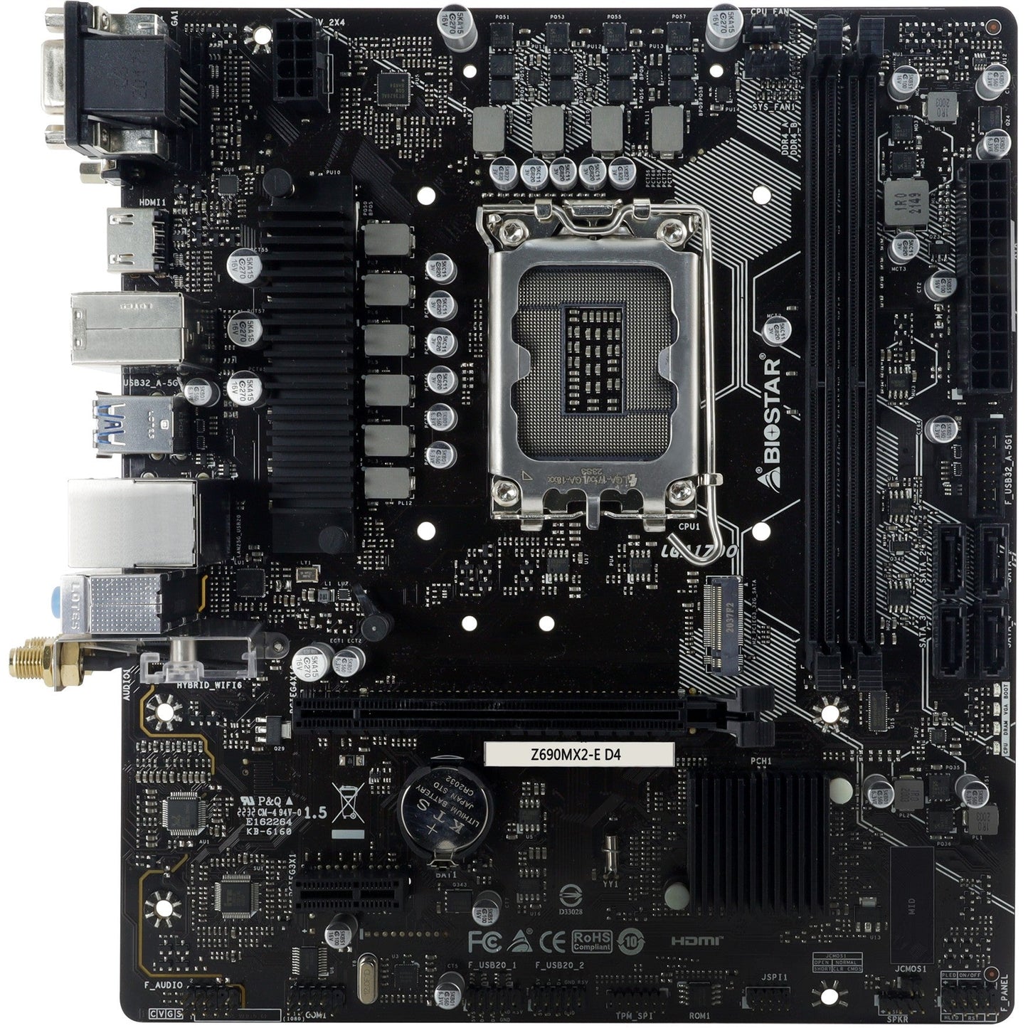 Biostar Z690MX2-E D4