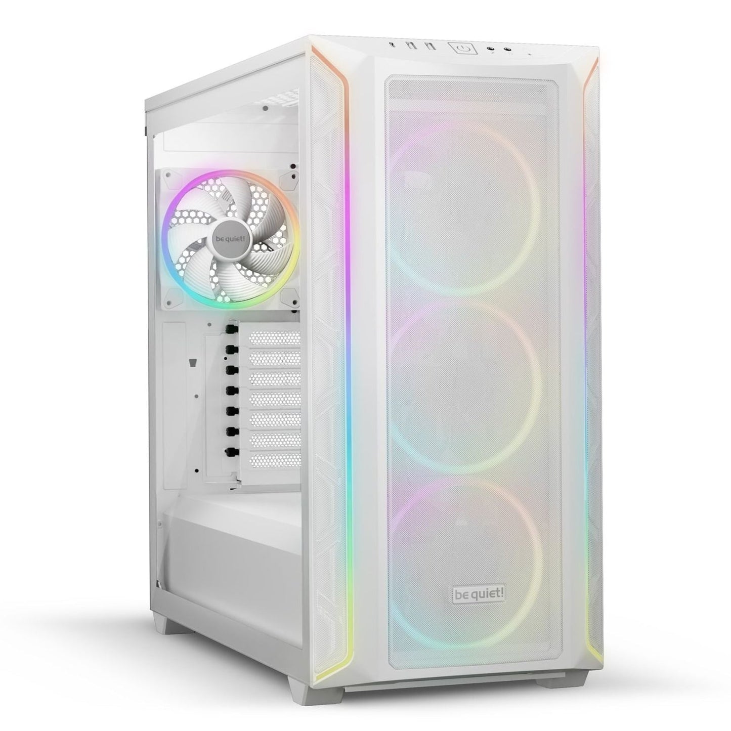 BE QUIET MIDI SHADOW BASE 800FX RGB WHITE WITH SIDE WINDOW ATX-EATX