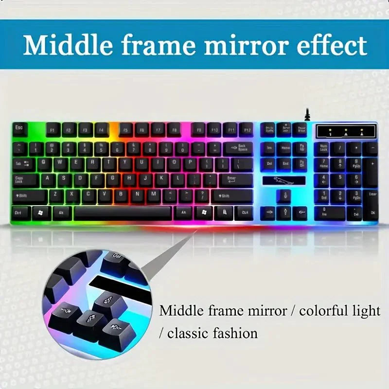 PC-Link KT100 Ergonomic Wired Keyboard and Mouse Combo - TECHDIRECT GAMEFORCE.IE - Ireland - Carlow - Dublin - Cork