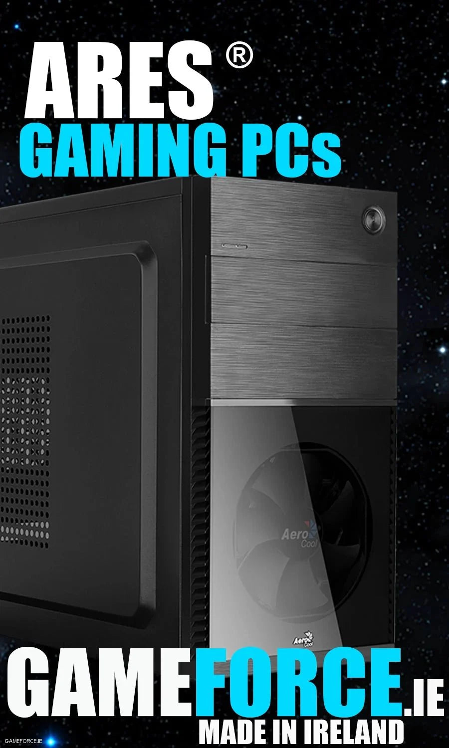 Ares® AMD Ryzen™ 5 8500G Custom Gaming Desktop PC - TECHDIRECT GAMEFORCE.IE - Ireland - Carlow - Dublin - Cork
