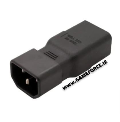 PC-LINK C14 MALE To C19 Female Adapter PSU / UPS Power Connector - TECHDIRECT GAMEFORCE.IE - Ireland - Carlow - Dublin - Cork