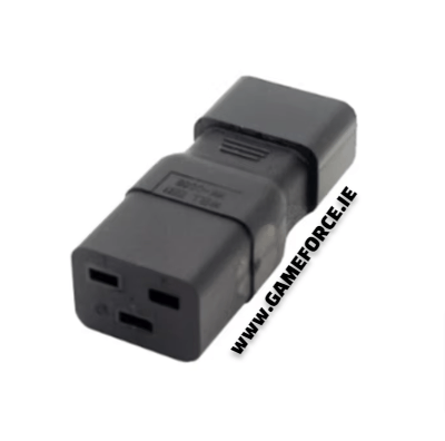 PC-LINK C14 MALE To C19 Female Adapter PSU / UPS Power Connector - TECHDIRECT GAMEFORCE.IE - Ireland - Carlow - Dublin - Cork