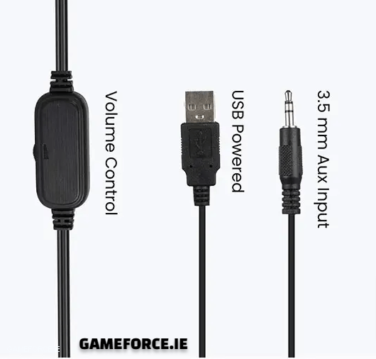 PC-LINK SCREECH-K9 GM11 Desktop / Gaming PC USB Speakers - TECHDIRECT GAMEFORCE.IE - Ireland - Carlow - Dublin - Cork