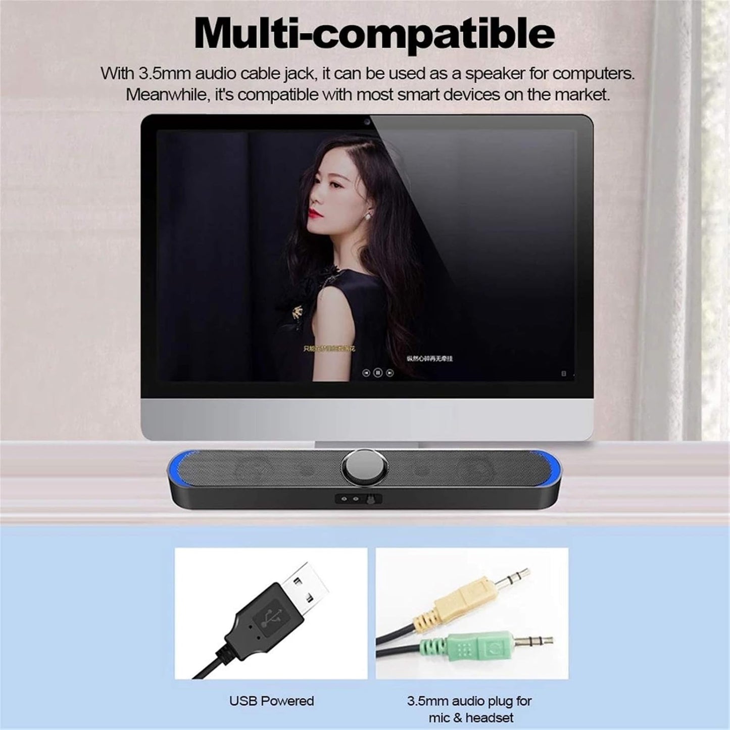 ProSound Desktop Speaker System - Dual High-Quality Stereo Speakers, Wired USB - TECHDIRECT GAMEFORCE.IE - Ireland - Carlow - Dublin - Cork