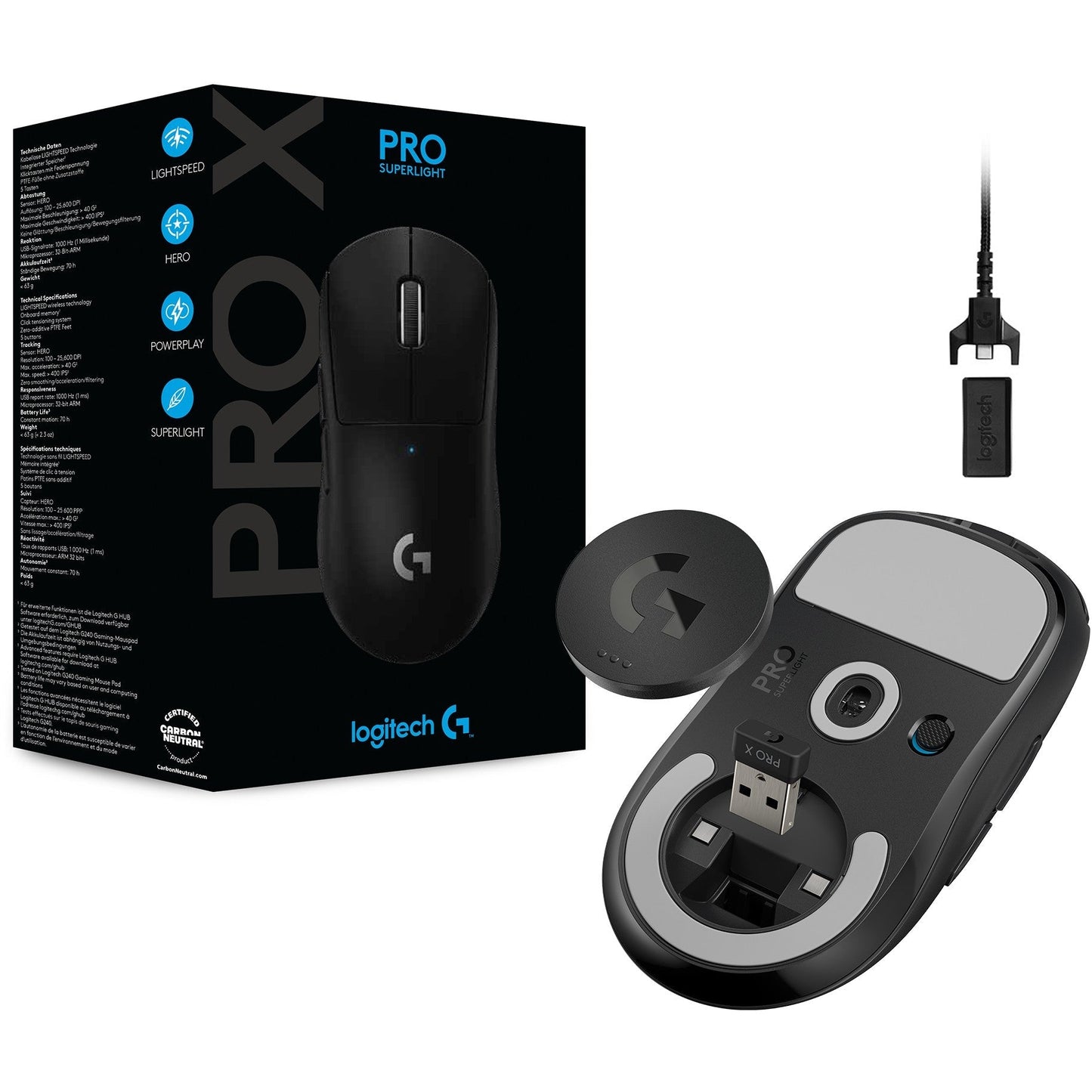 Logitech G 910-005880 mouse - TECHDIRECT Logitech - Ireland - Carlow - Dublin - Cork