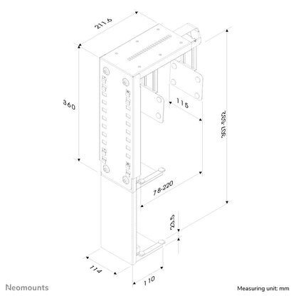 Neomounts cpu holder