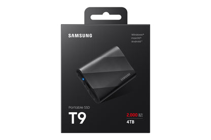 Samsung MU-PG4T0B 4 TB USB Type-C 3.2 Gen 2 (3.1 Gen 2) Black