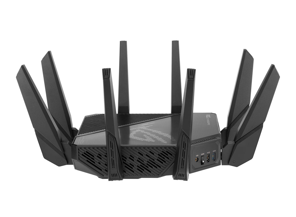 ASUS ROG Rapture GT-AX11000 Pro wireless router Gigabit Ethernet Tri-band (2.4 GHz / 5 GHz / 5 GHz) Black