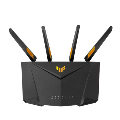 ASUS TUF Gaming AX3000 V2 wireless router Gigabit Ethernet Dual-band (2.4 GHz / 5 GHz) Black, Orange