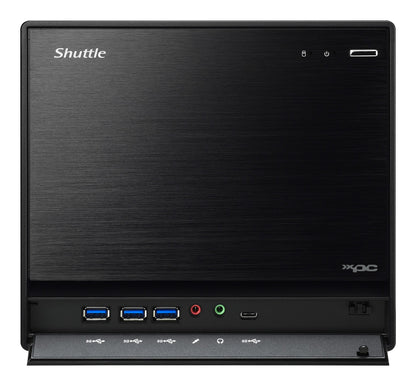 Shuttle XPC cube Barebone SH570R8 - S1200, Intel H570, 1x PCIe X16, 1x PCIe X4, 2x LAN,1x HDMI, 2x DP, 4x 3.5" HDD bays