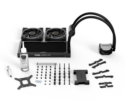 be quiet! Pure Loop 2 FX 240mm Processor All-in-one liquid cooler 12 cm Black 1 pc(s)