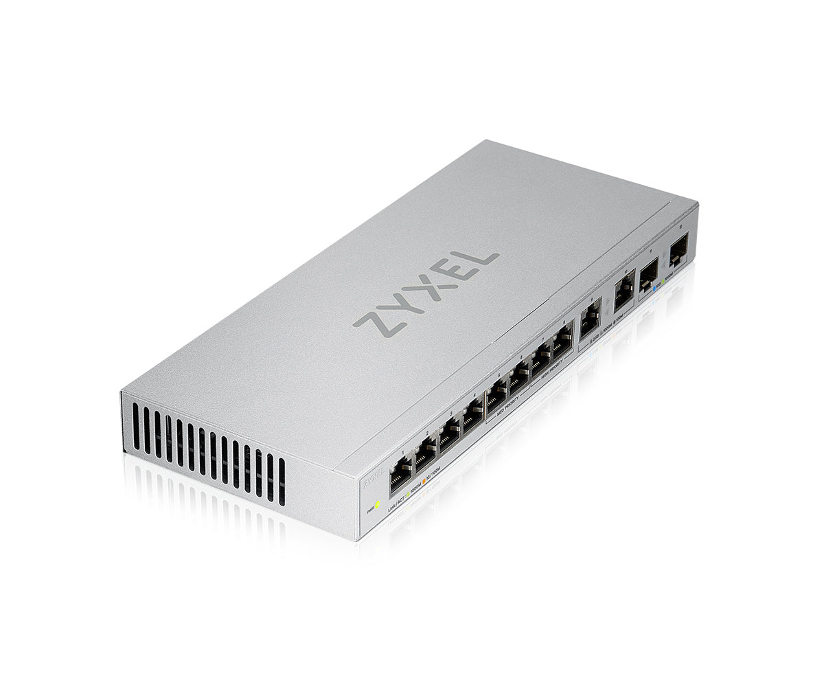 Zyxel XGS1010-12-ZZ0102F network switch Unmanaged Gigabit Ethernet (10/100/1000) Grey