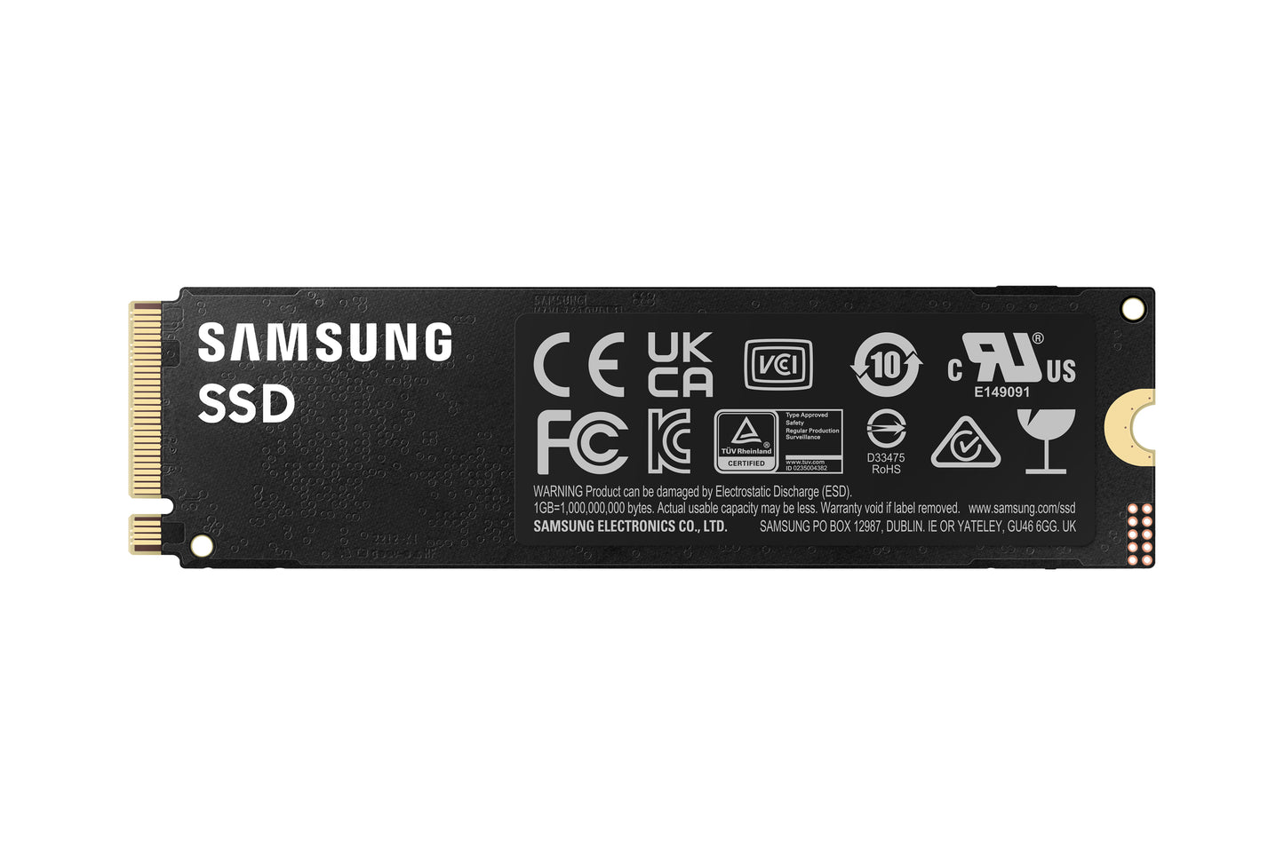 Samsung 990 PRO 1 TB M.2 PCI Express 4.0 NVMe V-NAND MLC