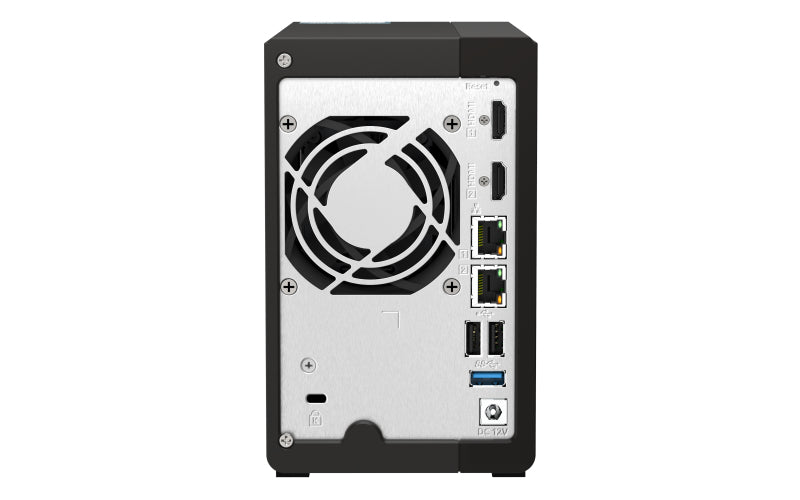 QNAP TS-253E NAS Tower Intel® Celeron® J6412 8 GB 0 TB QNAP QTS Black