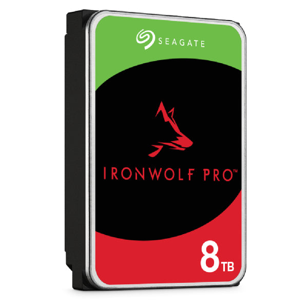 Seagate IronWolf Pro ST8000NT001 internal hard drive 8 TB 7200 RPM 256 MB 3.5" Serial ATA III