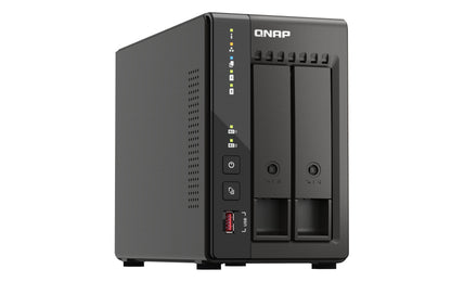 QNAP TS-253E NAS Tower Intel® Celeron® J6412 8 GB 0 TB QNAP QTS Black