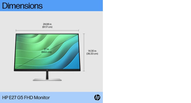 HP E27 G5 FHD Monitor