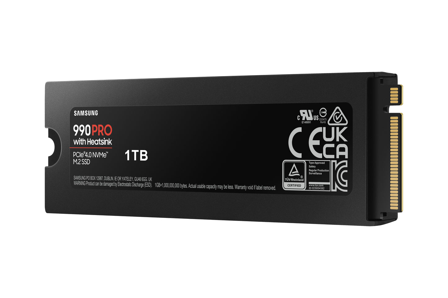 Samsung MZ-V9P1T0 1 TB M.2 PCI Express 4.0 NVMe V-NAND MLC