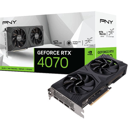 PNY GeForce RTX 4070 VERTO Dual Fan DLSS 3