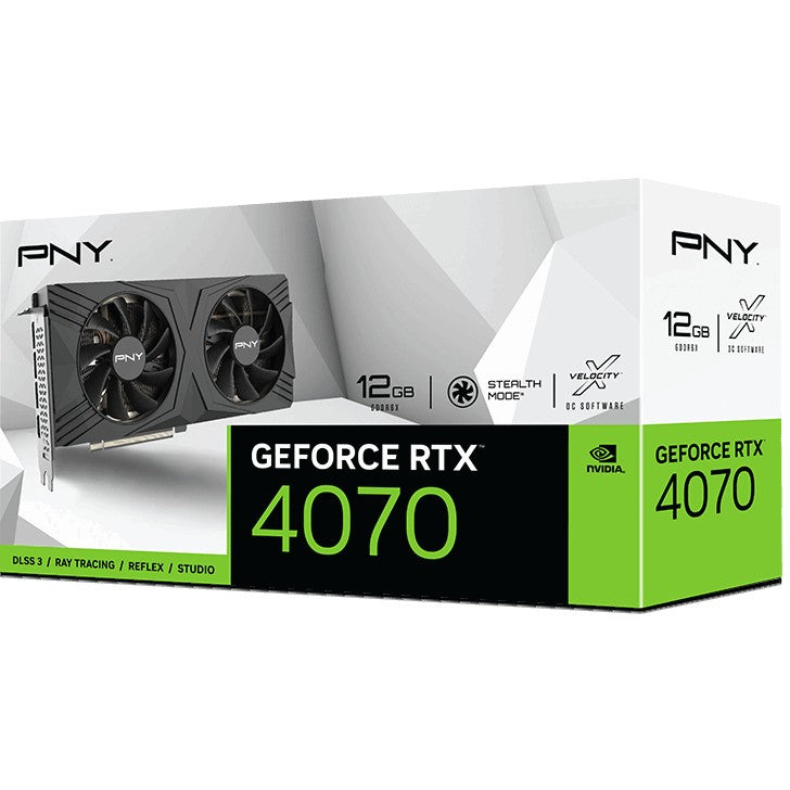 PNY GeForce RTX 4070 VERTO Dual Fan DLSS 3