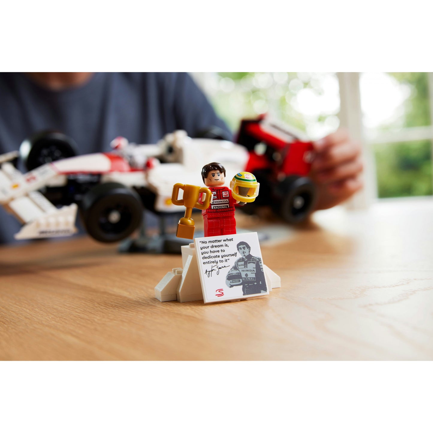 LEGO McLaren MP4/4 & Ayrton Senna