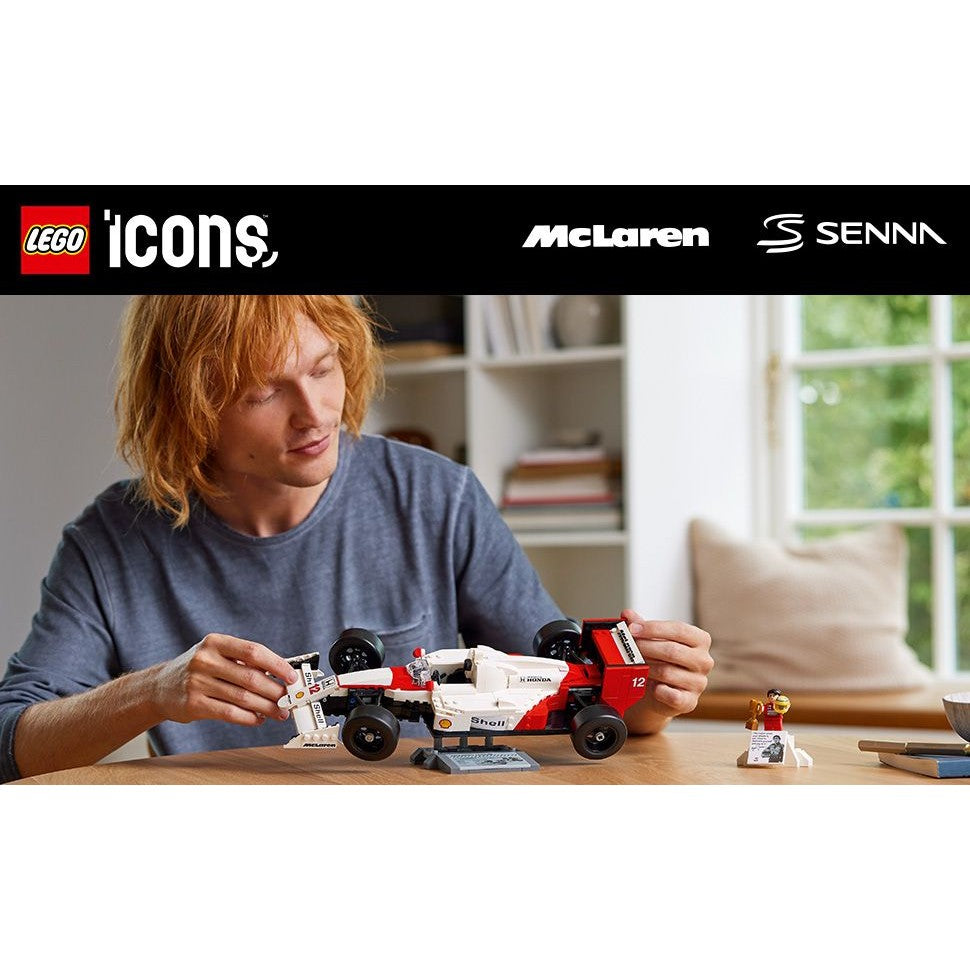 LEGO McLaren MP4/4 & Ayrton Senna