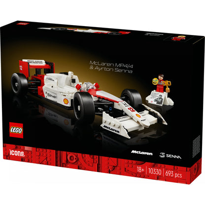 LEGO McLaren MP4/4 & Ayrton Senna