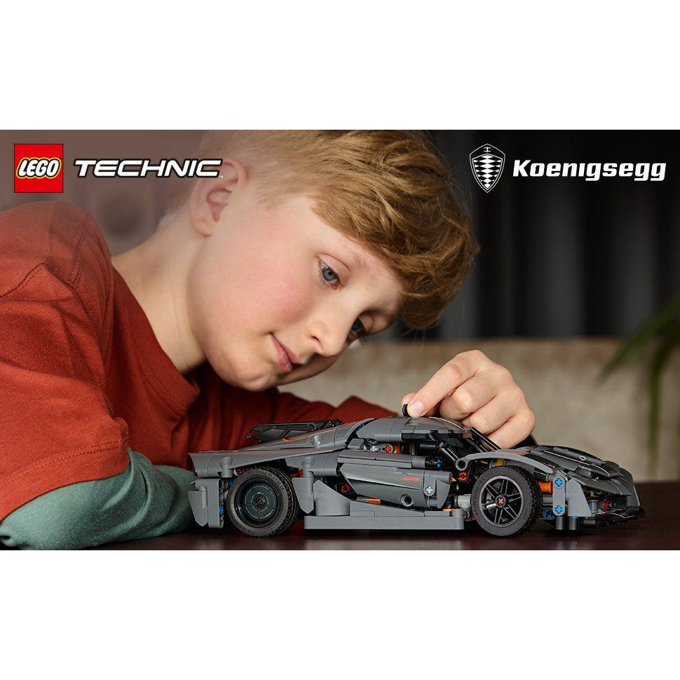 LEGO Koenigsegg Jesko Absolut Grey Hypercar