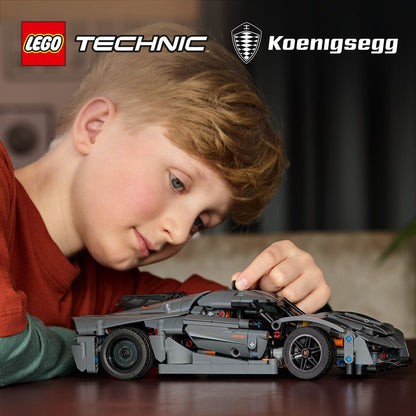 LEGO Koenigsegg Jesko Absolut Grey Hypercar