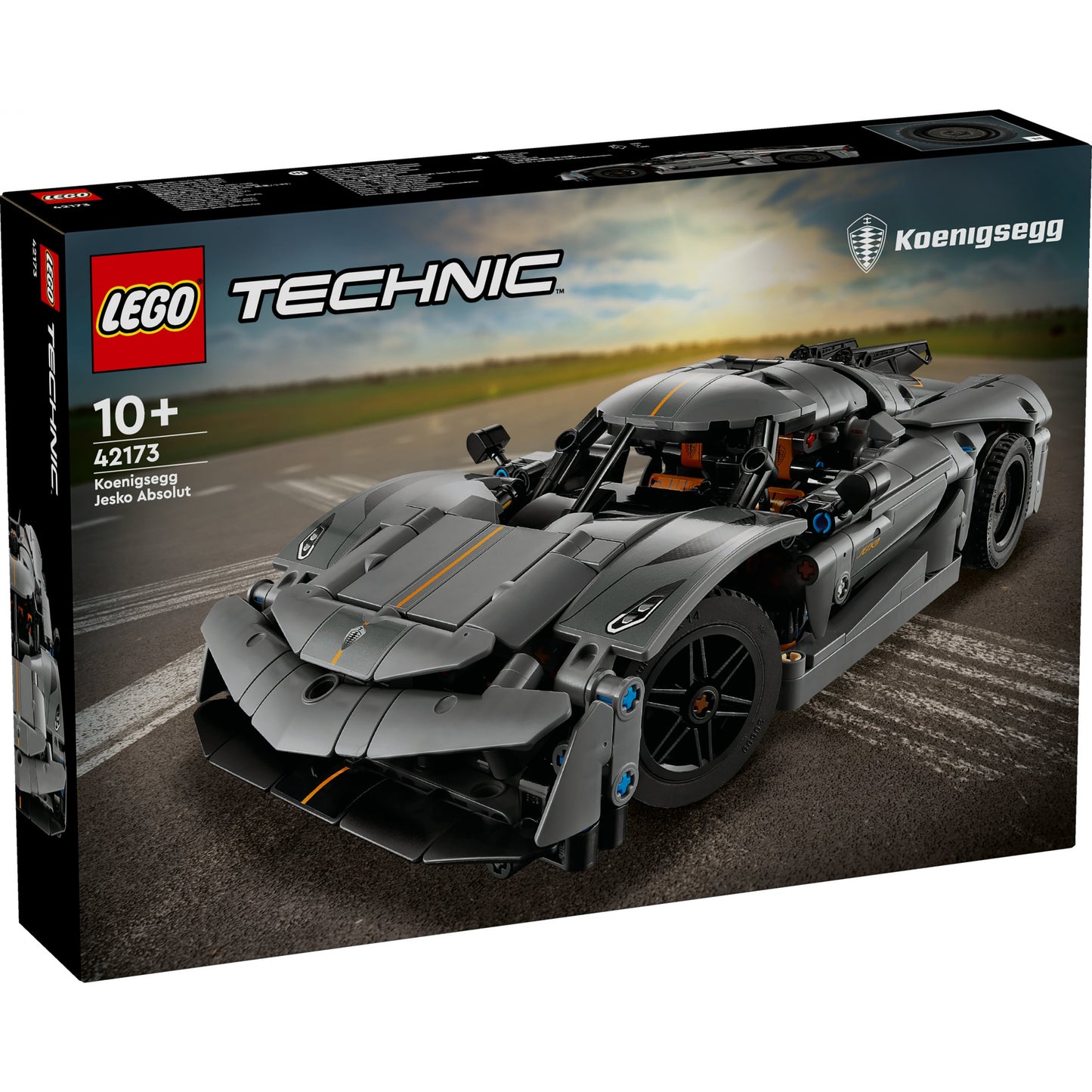 LEGO Koenigsegg Jesko Absolut Grey Hypercar