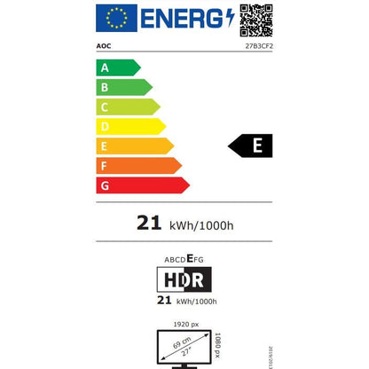 AOC B3 27B3CF2 LED display