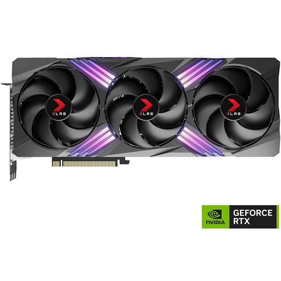 PNY GeForce RTX 4070 Ti SUPER XLR8 Gaming VERTO EPIC-X RGB Overclocked Triple Fan DLSS 3