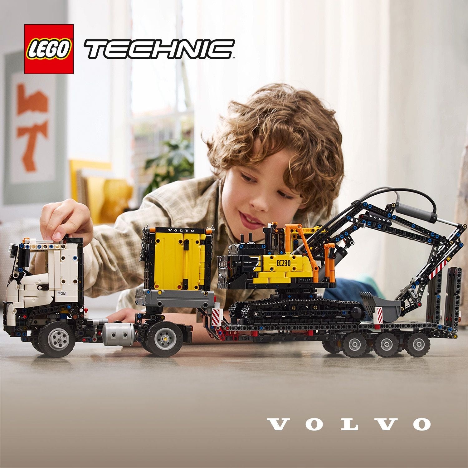 LEGO Volvo FMX Truck & EC230 Electric Excavator