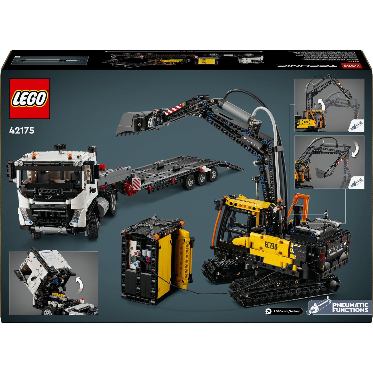 LEGO Volvo FMX Truck & EC230 Electric Excavator