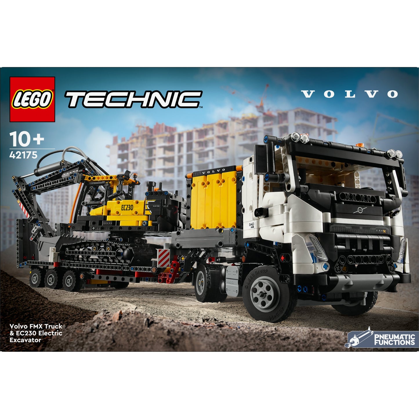 LEGO Volvo FMX Truck & EC230 Electric Excavator