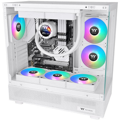 Thermaltake CT120 EX ARGB Sync PC Cooling Fan White (3-Fan Pack)