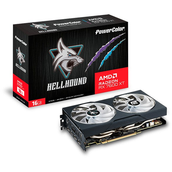 PowerColor Hellhound Radeon RX 7600 XT