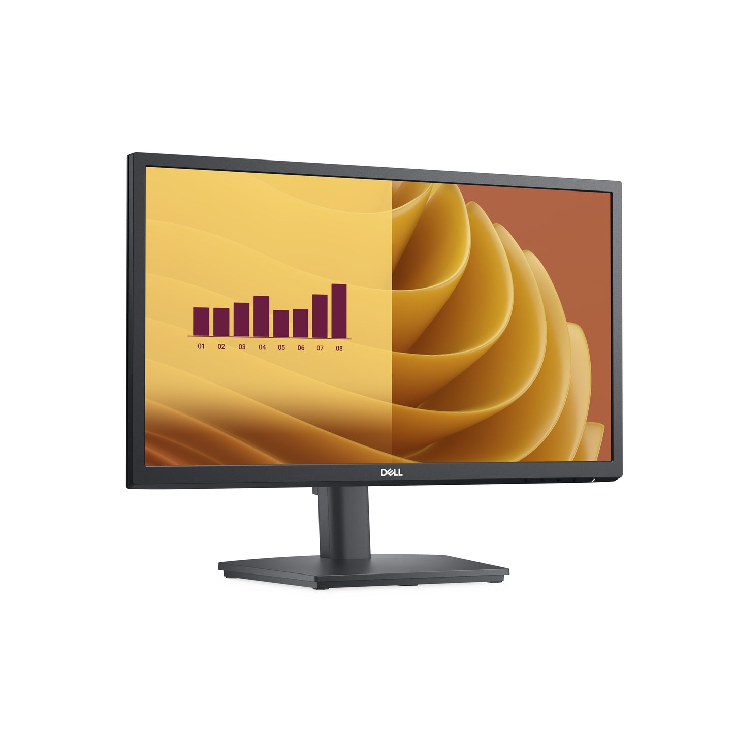 DELL E Series E2225HS computer monitor 54.5 cm (21.4") 1920 x 1080 pixels Full HD LCD Black