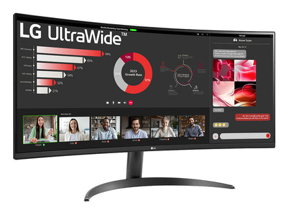 LG 34WR50QK-B computer monitor 86.4 cm (34") 3440 x 1440 pixels Wide Quad HD Black