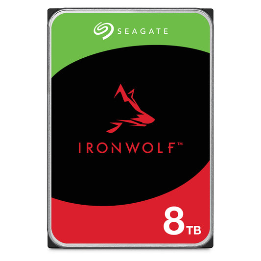 Seagate IronWolf ST8000VN004 internal hard drive 8 TB 7200 RPM 256 MB 3.5" Serial ATA III