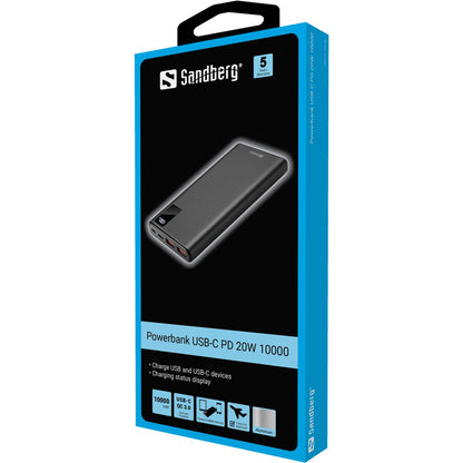 Sandberg Powerbank USB-C PD 20W 10000