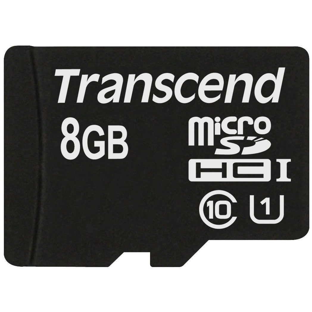 Transcend microSDXC/SDHC Class 10 UHS-I 8GB