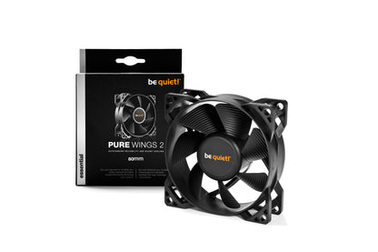 be quiet! PURE WINGS 2, 80mm Computer case Fan 8 cm Black