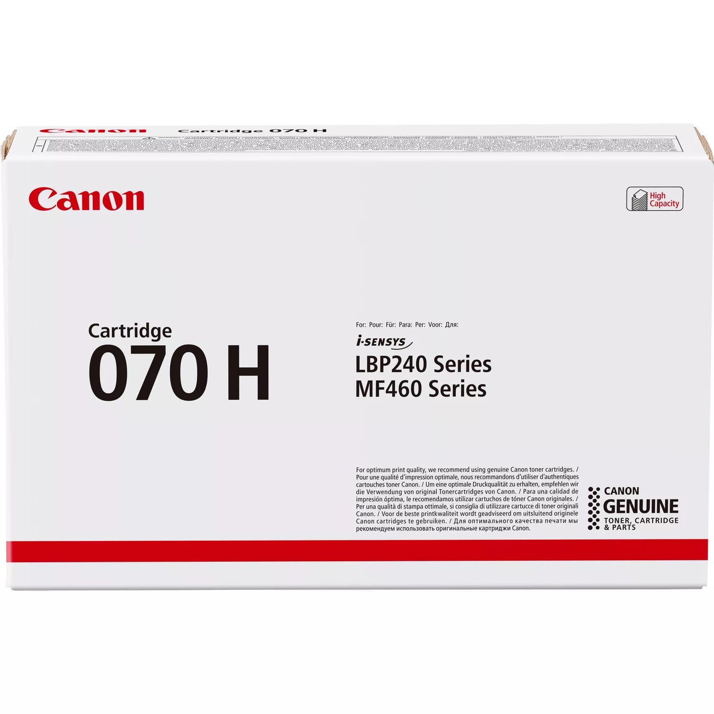 Canon 070H toner cartridge 1 pc(s) Original Black