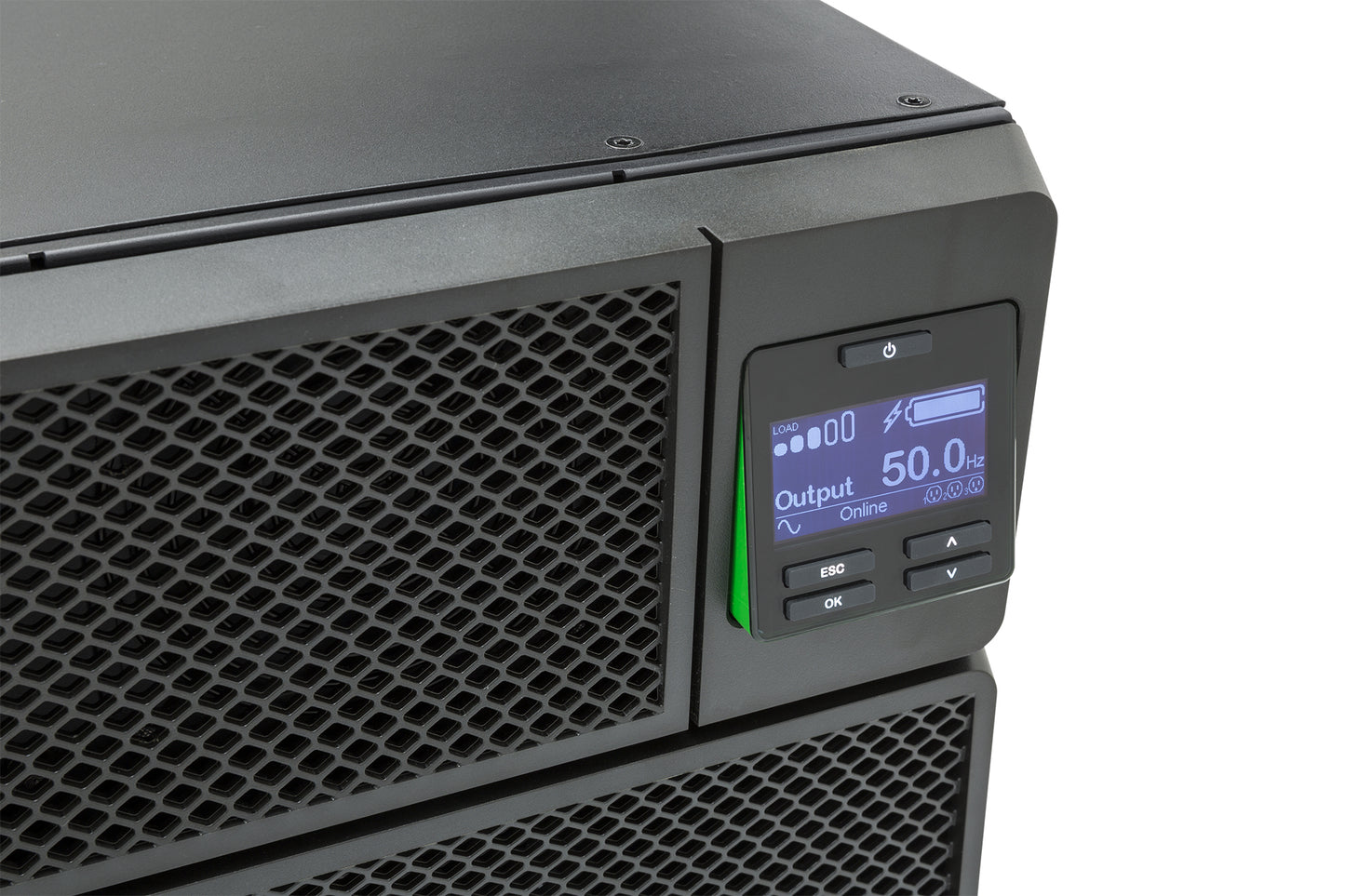 APC Smart-UPS On-Line, 6kVA/6kW, Rackmount 4U, 230V, 6x C13+4x C19 IEC outlets, Network Card+SmartSlot, Extended runtime, W/ rail kit