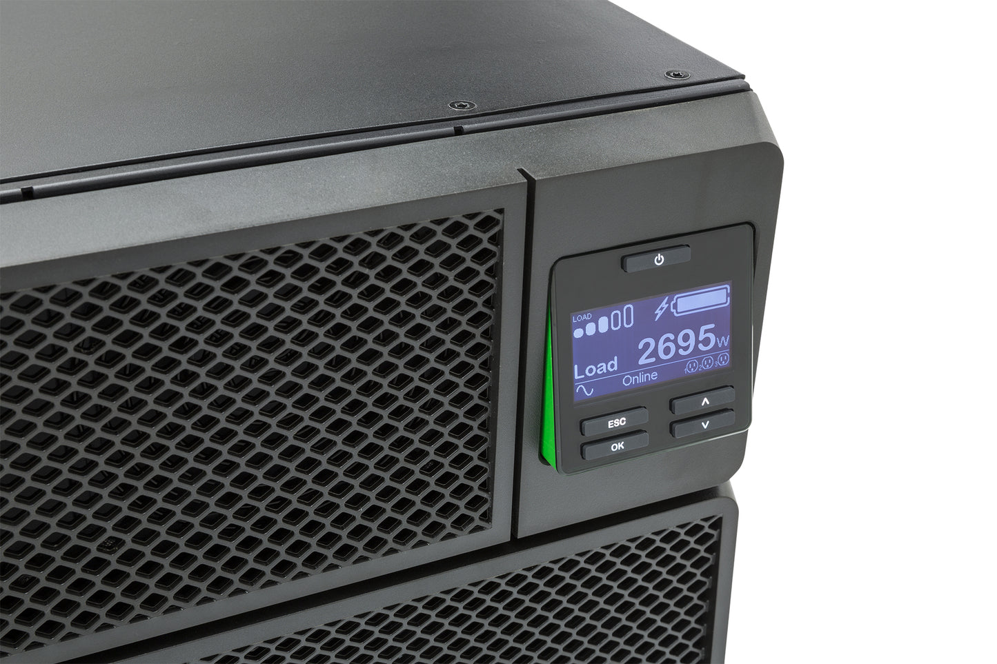 APC Smart-UPS On-Line, 6kVA/6kW, Rackmount 4U, 230V, 6x C13+4x C19 IEC outlets, Network Card+SmartSlot, Extended runtime, W/ rail kit