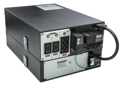 APC Smart-UPS On-Line, 6kVA/6kW, Rackmount 4U, 230V, 6x C13+4x C19 IEC outlets, Network Card+SmartSlot, Extended runtime, W/ rail kit