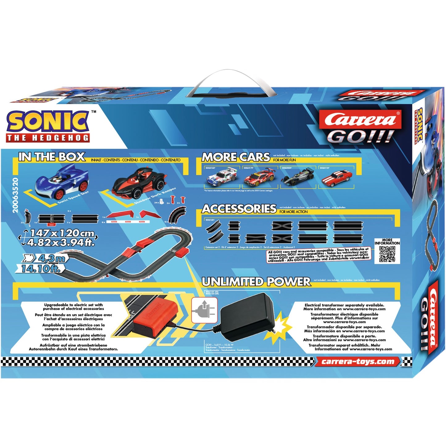  Racing vehicle & track set