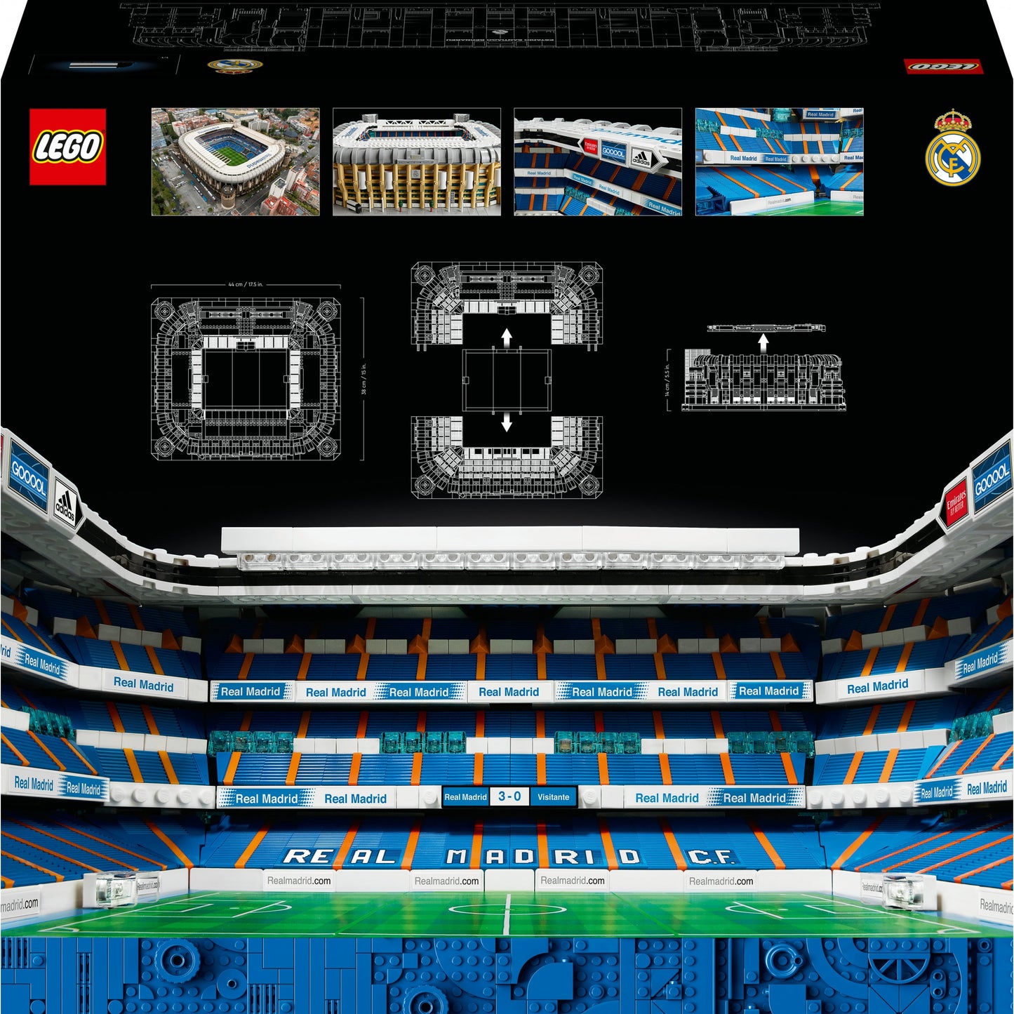 LEGO Creator Expert Real Madrid – Santiago Bernabéu Stadium