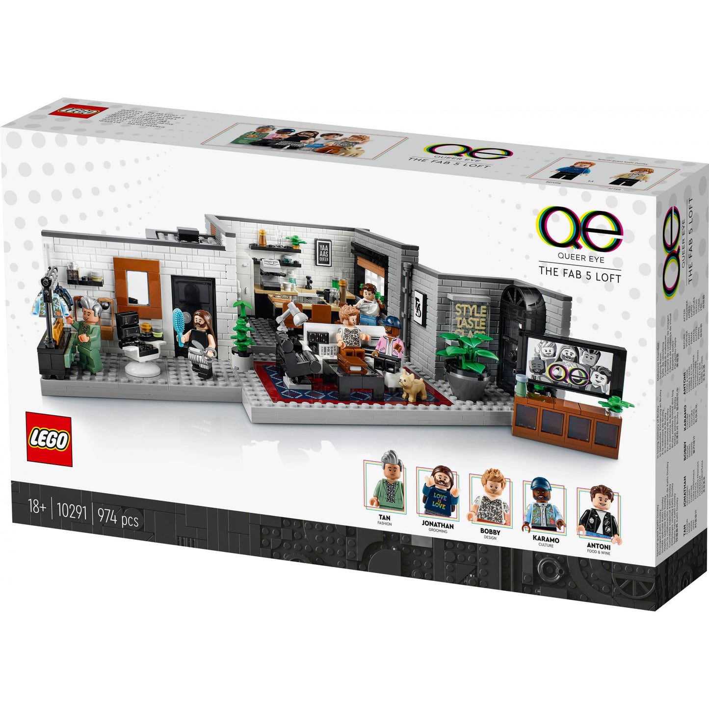 LEGO ICONS Queer Eye – The Fab 5 Loft